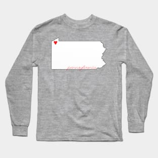 Erie PA Long Sleeve T-Shirt